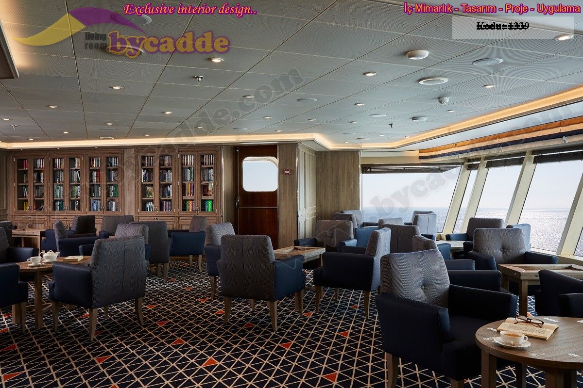 Discovery Berjer Tekli Koltuk Cafe Otel Gemi İç Ve Dış Mekan İçin