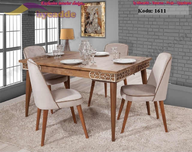 Nova Yemek Masası Ve 6 Sandalye