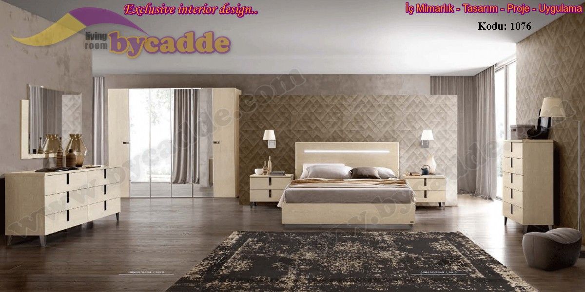 Sedef Yatak Odası Takımı Modern Tasarım
