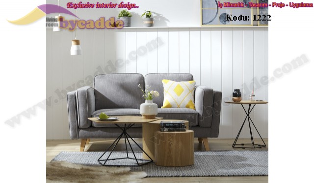 Allegra Ahşap Ayaklı Modern Koltuk Takımları