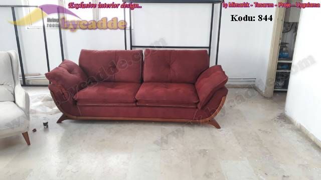 Bordo Nubuk Kanepe