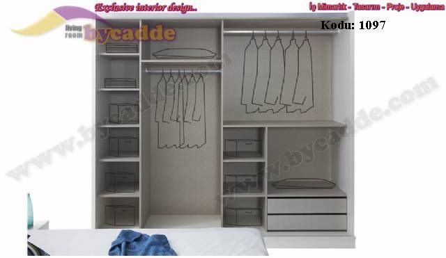 Ceviz Gardolap İçi