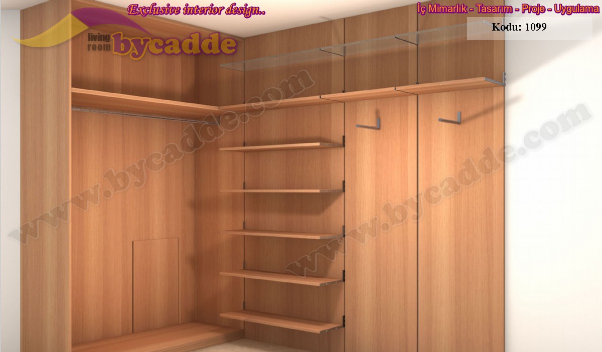 Özel Ölçü Elbise Dolabı