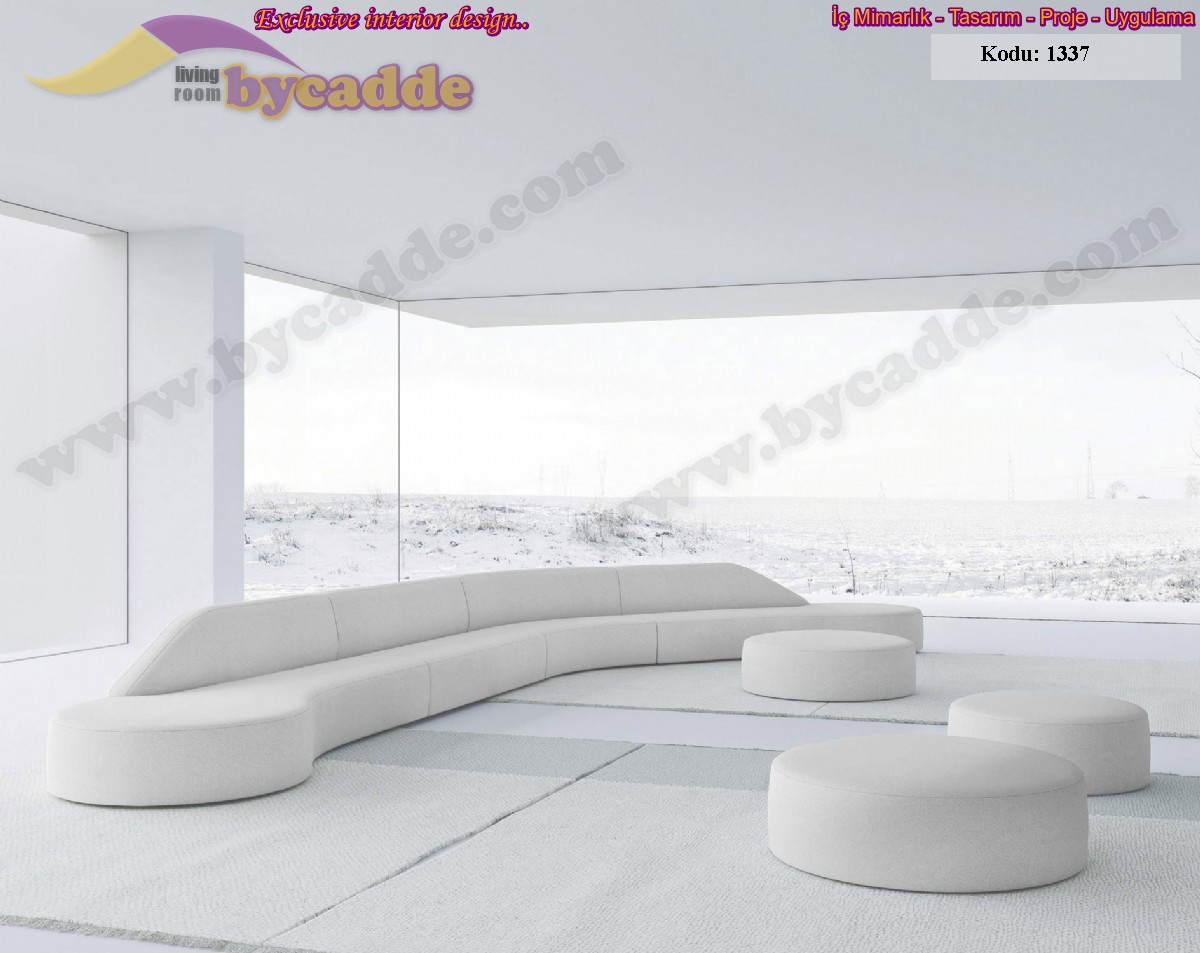 Uzun Salon Köşe Koltuğu