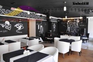 Luxury Cafe Round Berjer Koltuk