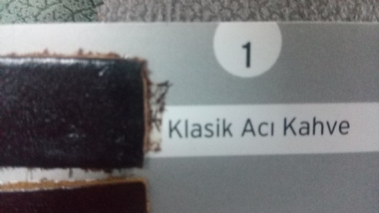 Klasik acı kahve